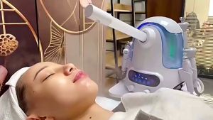 Ready✅ Ozone Hot Cold Facial Face Steamer Hydro Beauty Tool Equipment Spa BIO Vibration Hydrodermabrasion Machine Teamer
