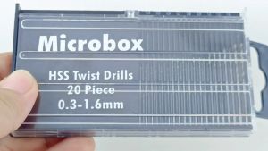 Mata Bor Mini Drill 0.3mm - 1.6mm HSS Twist Drill 20pcs