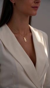 Mặt Dây Chuyền Thép Không Gỉ Hình Chữ Thập Đôi Dành Cho Nữ Nam Charm XX Trang Sức Thời Trang Quà Tặng Kèm Khóa Móc Càng Cua