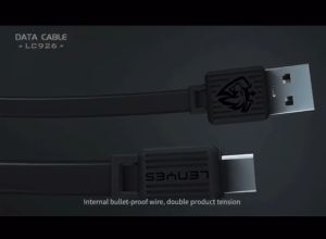 LC926 - Kabel Data LENYES LC-926 2.4a anti putus fast charging universal sync data cable kabel cas charger 1 meter ori