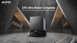 Mova Z70 Ultra Roller Complete Robot Vacuum Cleaner | Roller Mopping | 9cm Obstacle Climb