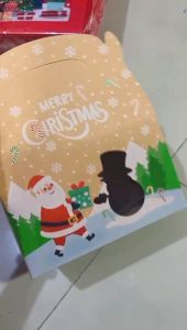 NEW (1 PCS) NT-01 BOX HAMPERS NATAL - BOX CHRISTMAS - KARDUS HANDCARRY SNACK CHRISTMAS MINI