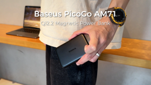 【New Arrival】Baseus PicoGo AM71 Qi2.2 Magnetic Power Bank 10000mAh 30W Fast Charging Ultra Slim Card Size Portable Charger