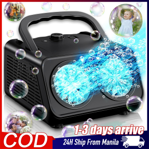 Automatic Bubble Machine Party Electric Upgrade Bubble Blower with 2 Fans 20000+ Bubbles 26 Holes Bubbles Toy for Kids Outdoor Play Toys Parties Birthday Wedding Christmas