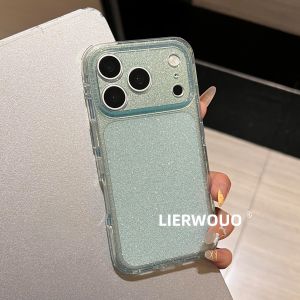 LIANGWU | Translucent Glitter Luxury Slim Case
