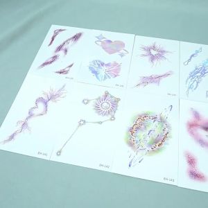 1 Sheets Heart Love Bruise Temporary Tattoo Stickers Realistic Scar Blood Love Wound Patterns Arm Art For Men and Women
