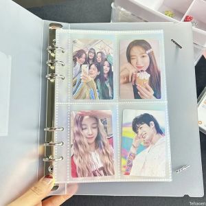 Binder Photocards Holder Sleeve Binder Cover Kpop Photo Album Simple Card Binder Collect Book Kpop School Stationery Binder