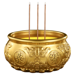 BINYUE | Pure Brass Incense Burner