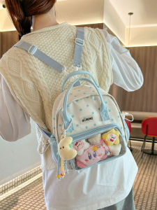 Cute Doll Single Shoulder Bag Womens Versatile Handbag Crossbody Bag Travel Small Backpack Commuter Style Nylon Material