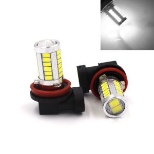 Lampu Foglamp Lampu Kabut H11 H16 Hb3 Hb4 33Led Plug N Play Universal