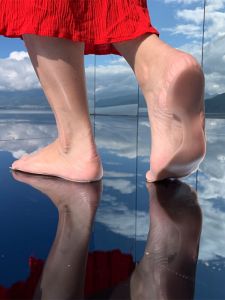 Beach Invisible Non Slip Insole Heat Insulation Light Footsticker High Temperature Resistant Cold Portable Silicone Waterproof Disposable Foot Pad