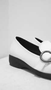 Marley Nevina 110-01 Sepatu Pantofel Wanita Sepatu Formal Kerja Kantor Kuliah Kulit Sintetis Hitam