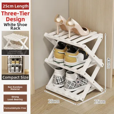 CHUJUN | Portable No Assembly Foldable Shoe Rack