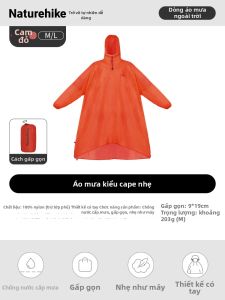 NatureHike | Áo Mưa Đi Phượt Chống Thấm Nước Siêu Nhẹ