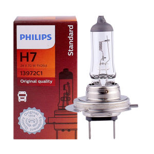 Philips | Philips 24V Truck Headlight Bulb H7 24V 70W PX26d 13972C1 Original quality