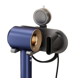 MOSHANG | Wall Mount Rack for Hair Dryers No Drilling Required