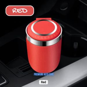 Creative Car Ashtray with LED PREMIUM AUTO CARE / Creative Asbak Mobil Portable Lampu LED (CA3)
