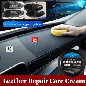 Leather Coat & Shoes Care Cream No Polishing Car Leather Seat Care Oil Easy Clean Leather Repair Maintenance Mink Oil Cream