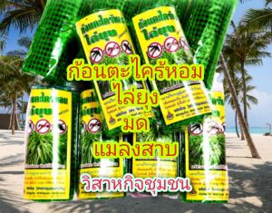 🔥ก้อนตะไคร้หอมสมุนไพร (6 ชิ้น คุ้มกว่า)❗🔥ก้อนตะไคร้หอมไล่ยุง สมุนไพรแท้💯%🔥(พร้อมส่งราคาถูก)👉(ร้านขายส่ง)🔥กลิ่นหอมละมุนสดชื่นแบบธรรมชาติ ก้อนตะไคร้หอมผลิตภัณฑ์ออแกนิก จากธรรมชาติ 100%