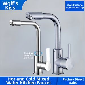 Flexible Hot and Cold Water Faucet For Sink