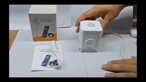 15W Qi2 3 in 1 Portable Foldable Magnetic Wireless Charger Stand for iPhone 16 15 14 Samsung Fast Charging Holder Station