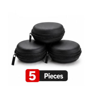 occkic | Portable Mini Round Hard Storage earphone case for Earphone SD TF Cards for Iphone xiaomi Samsung Usb Cable Earphone Bags 2026