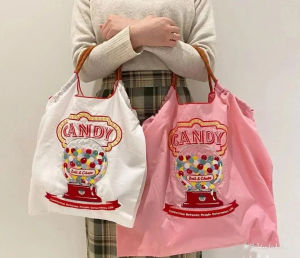 Embroidered Canvas Womens Bag Ball Chain Hiking Computer Bag Eco-friendly Shopping Bag Crossbody Bag Travel Purse Large Size