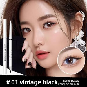 MONLEYTA | Ultra-Fine Double-Ended Sharp Brush Eyeliner Gel Pen Waterproof Non-Smudging Lower Lash Caterpillar Official Authentic Store