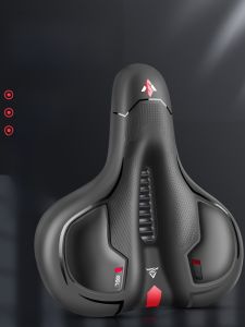 Ultra-Soft Comfortable Mountain Bike Seat Cushion Dampening Single Bike Riding Seat Universal Saddle Pad for Cyclists