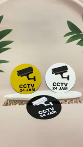 YS AKRILIK SIGN CCTV // ACRYLIC CCTV SIGNAGE MODEL BULAT