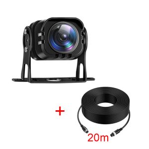 4Pin AHD 1080P Truck Backup Camera 140° Fisheye Wide Angle Starlight Night Vision 12V-24V Rear View for Bus Commercial Vehicle