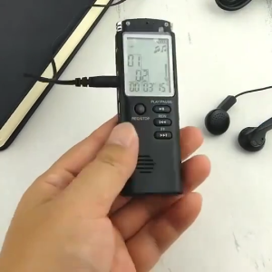 COD Perekam Suara Mini Tersembunyi Jarak Jauh Jernih Tanpa Kabel Digital Voice Recorder 8GB T60