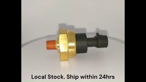 OIL PRESSURE SENSOR 3408607 COMPATIBLE 3056344 2897691 [3PINs 24V] [NPT 3/8\\\"] [LOCAL STOCK FAST SHIPPING. LOCAL SUPPLIER WARRANTY] FOR CUMMINS K38 K19 L10 N14 H/NT 855 NT495 NT743 NTA855 N106
