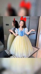 Aksesoris Halloween untuk Anak: 3-9 Tahun Gaun Tutu Snow White