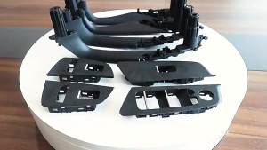 8PCS LHD RHD Carbon Fiber Black Interior Door Handle For BMW 5 Series M5 G30 G31 G38 F90 2017-2023 51417438521