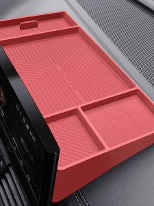 Audi A4L Q5L Center Console Storage Box Screen Tissue ETC Holder Car Interior Decoration Accessories Waterproof Dashboard Organizer