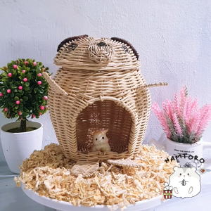 Hamtoro Rumah Rotan Hamster Mainan Rumah Besar