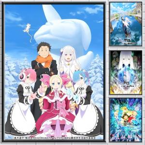 Anime Re Life in a different world from zero Poster Bedroom living room study & beyond self adhesive decor + perfect gift