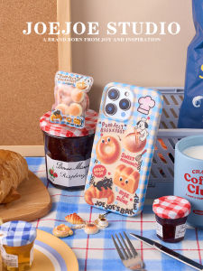 JoeJoe Original Cat Dog Baking Shop  17Pro Frosted Surface Phone Case Double Layer 16Pro Protective Cover 15/14 Premium Glossy Protector 13 Magnetic Attraction