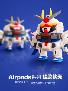 Silicone Protective Case for AirPods2 AirPods3 pro Creative Cartoon Box Bluetooth Earphone Cover Soft Shell  Accessories