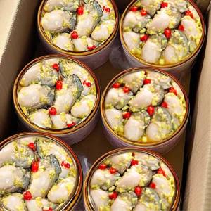 Ready-to-eat Spicy Garlic Oysters Canned Seafood