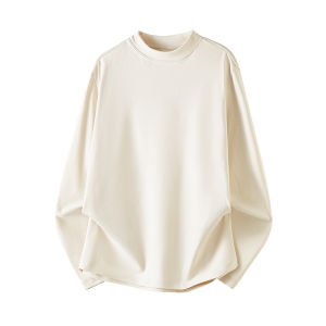 Celeb Style Doron Black Tencel Thermal Long Sleeve T-Shirt