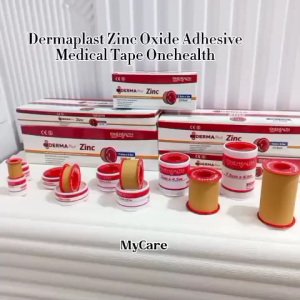 (MYCARE.ID) 3ROLL- DERMAPLAST ZINC MERK ONEHEALTH READY All Size