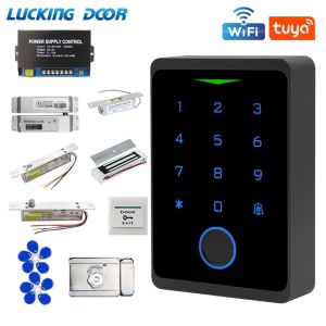 Đầu đọc vân tay Tuya Smart Wifi Control cho cửa kiểm soát