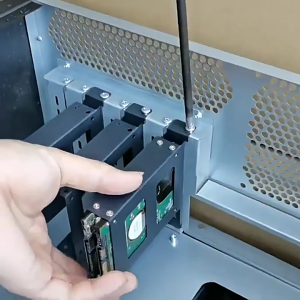 ถาดติดตั้งฮาร์ดดิสก์ช่อง PCI Slot Desktop PC SSD HDD 2.5 / 3.5 inch Holder Storage Expansion Bracket Mounting