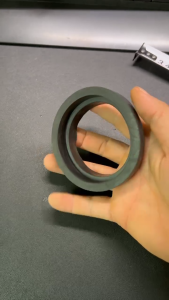 Ron Cao Su Két Nước Chấn Hùng Dành Cho Bồn Cầu 2 Khối Két Rời Ron 3 Tầng Dày Chống Rò Rỉ Nước