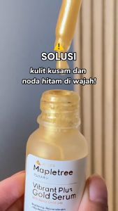 AMURA Gold Serum Mapple Tree Untuk Mencerahkan Memudarkan Flek Hitam 15ml by dr shindy