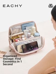EACHY | Waterproof Portable Large Capacity Sectional Makeup Bag