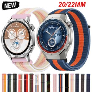 Nylon Loop For Huawei Watch GT5Pro/GT5 4 3 2 46mm 42mm Strap 20mm 22mm Watchband For Huawei Watch Ultimate/GT Runner/GT2Pro/GT2e