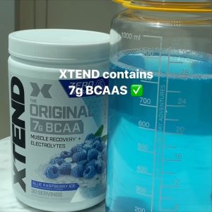 Scivation Xtend BCAAs (30 Servings) - Amino Acid Muscle Recovery Energy Endurance Zero Sugar